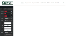 Tablet Screenshot of civert.com